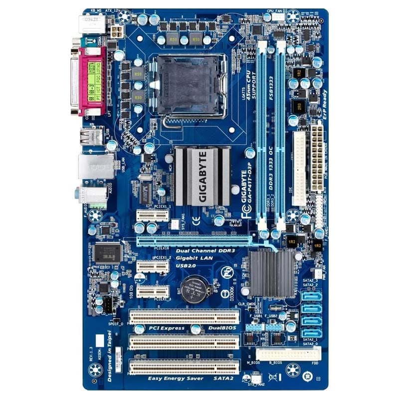 مادربرد DDR3 گیگابایت مدل P41T-D3P استوک