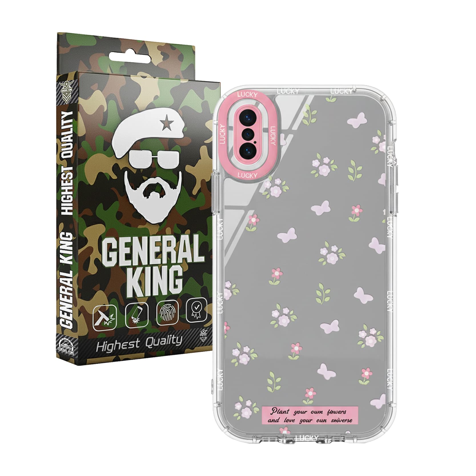 کاور ژنرال کینگ مدل GP برای گوشی اپل iPhone X/Xs — تصویر ۲