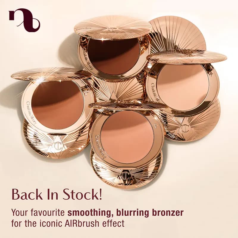برنزر پودری صورت و بدن شارلوت تیلبری Charlottetilbury — تصویر ۶