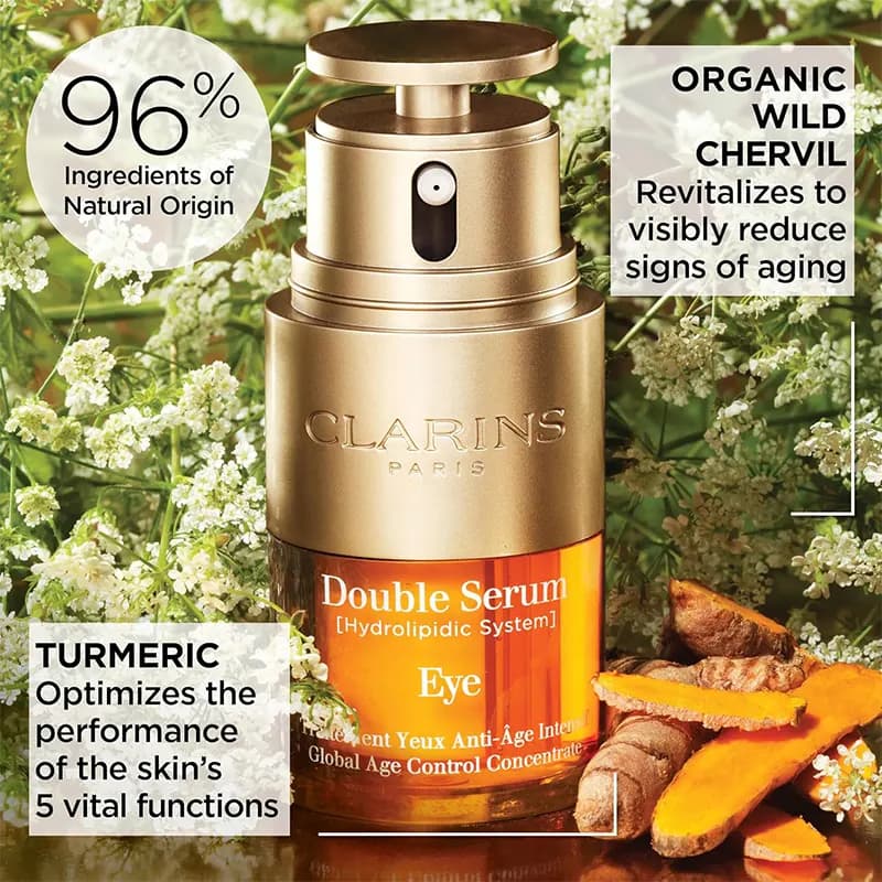 دور چشم Double Serum کلارنس — تصویر ۴