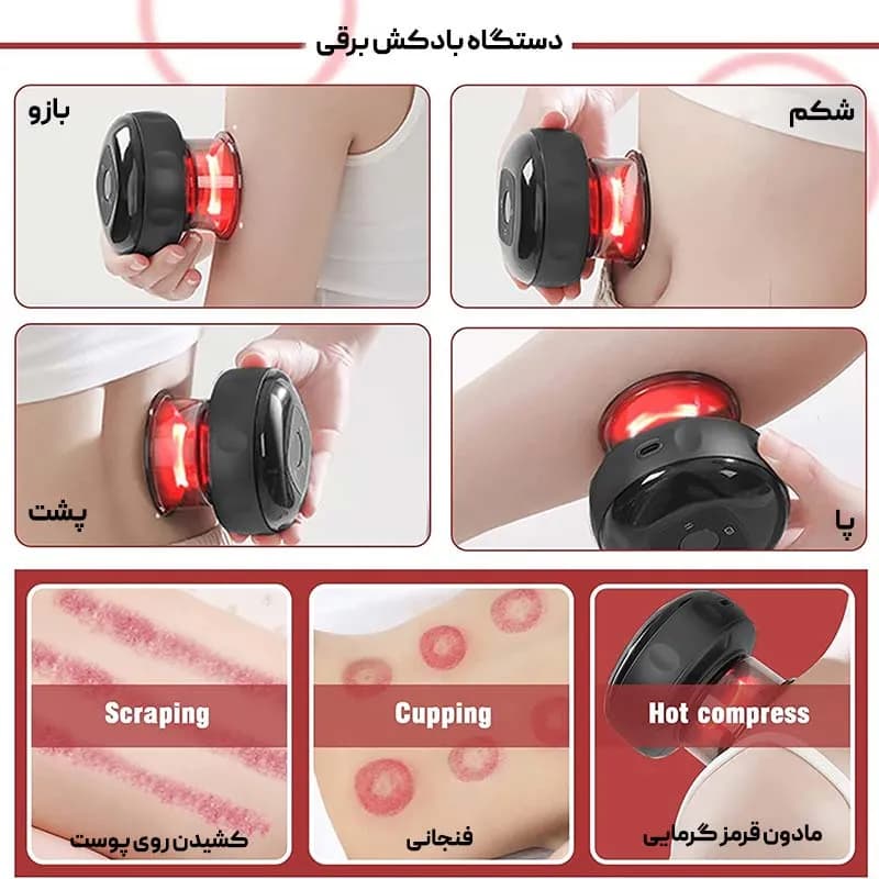 بادکش برقی مادون قرمز دار — تصویر ۲