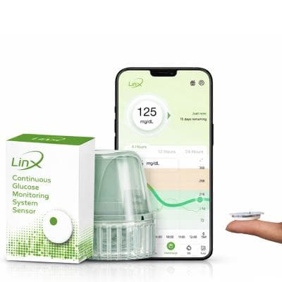سنسور پایش مداوم قند خون LINX (معادل لیبره 3)