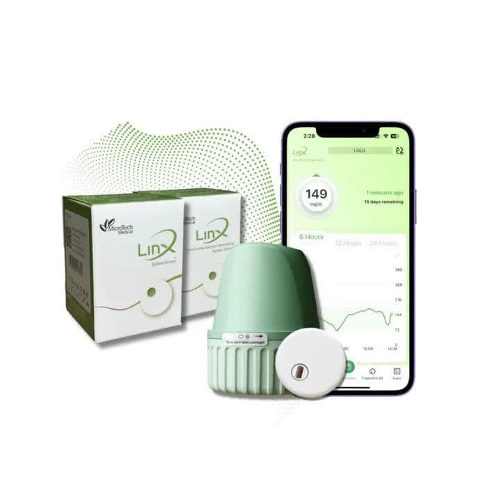 سنسور پایش مداوم قند خون LINX (معادل لیبره 3) — تصویر ۲