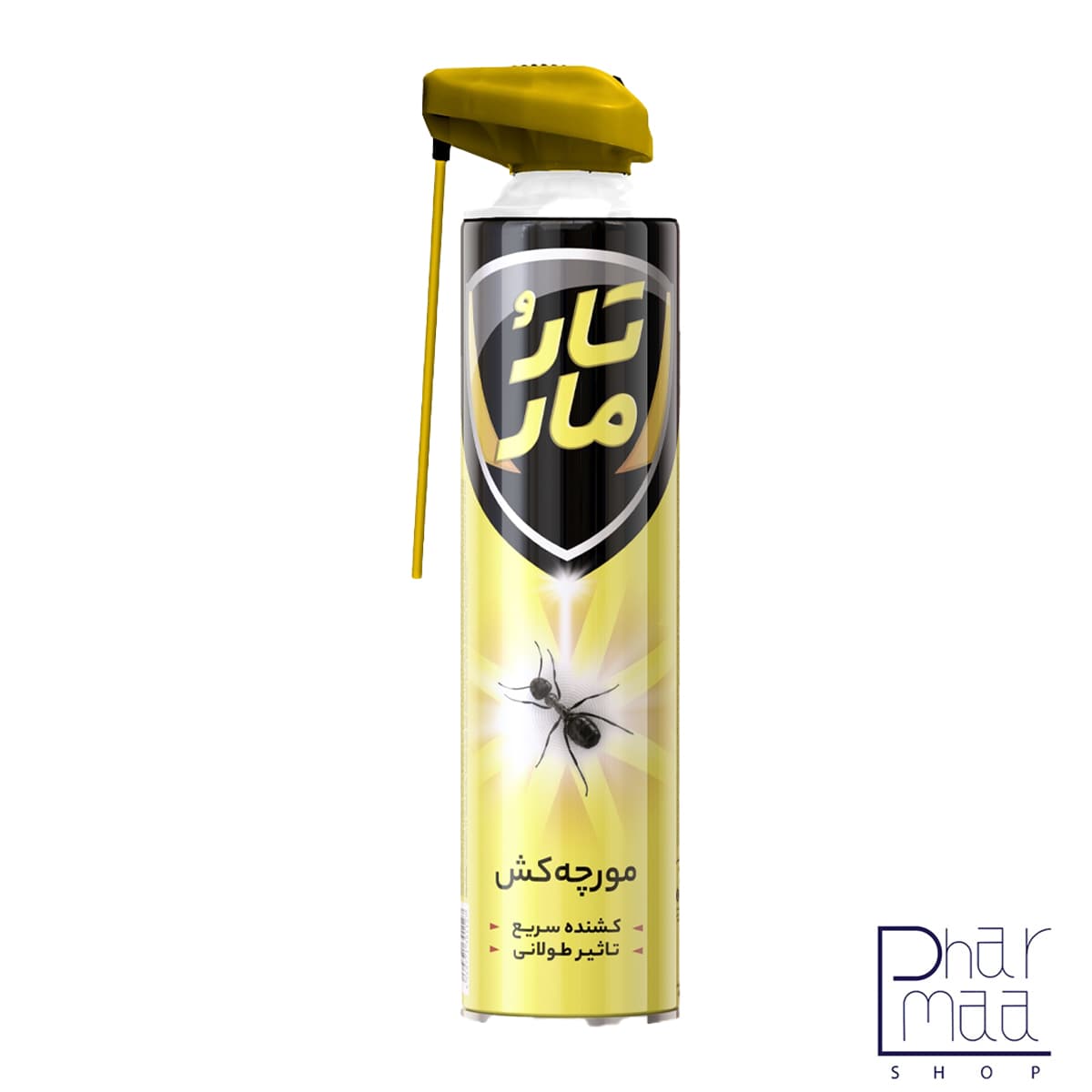اسپری مورچه کش با کپ تا شونده تارومار 400 میل
