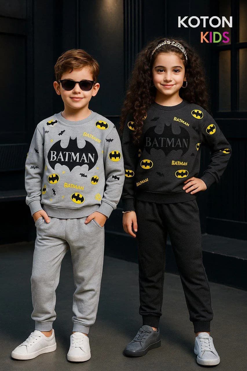 ست بلوز و شلوار اسپرت پاییزه طرح بتمن (Batman)