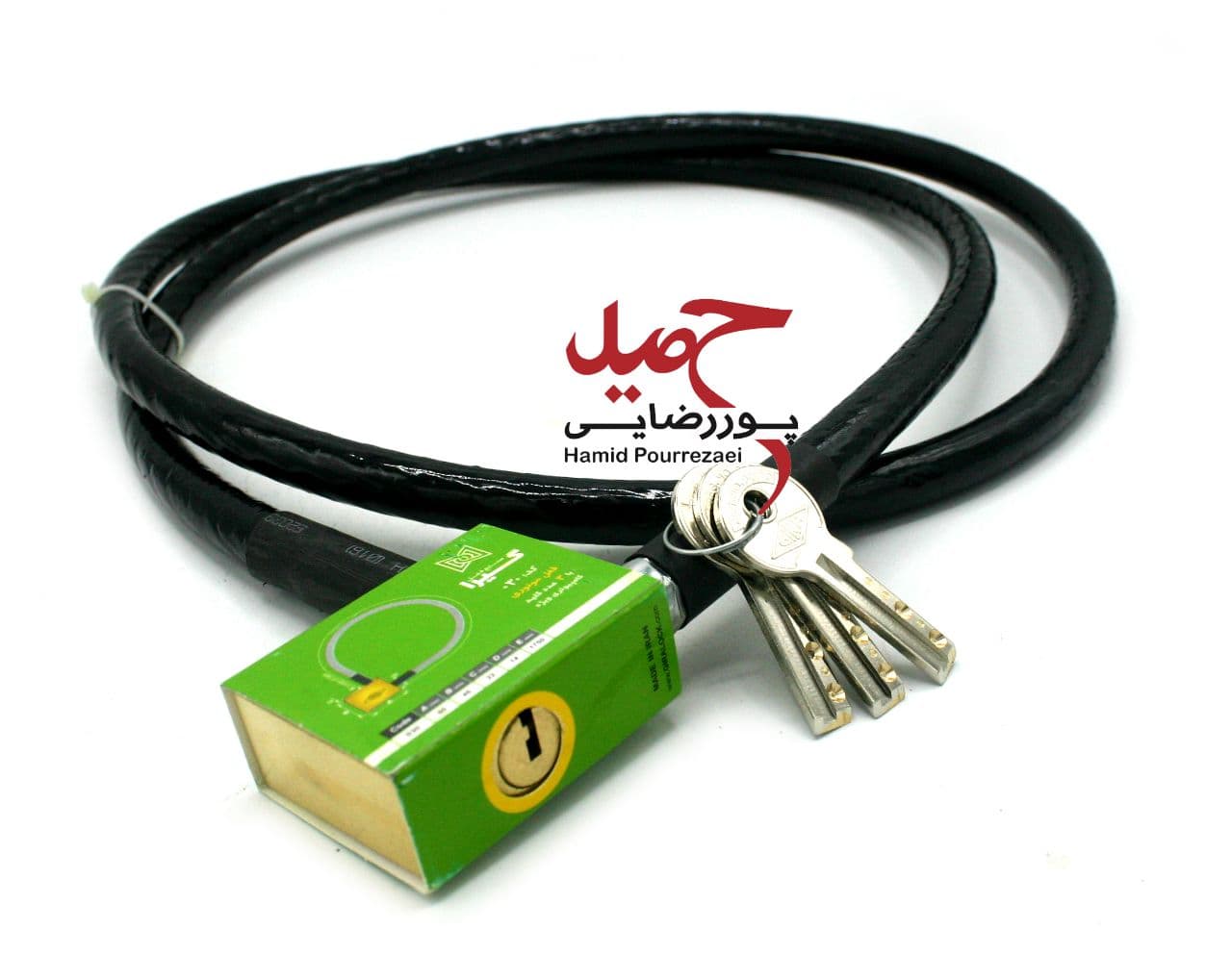 قفل موتور سیکلت گیرا کد 030