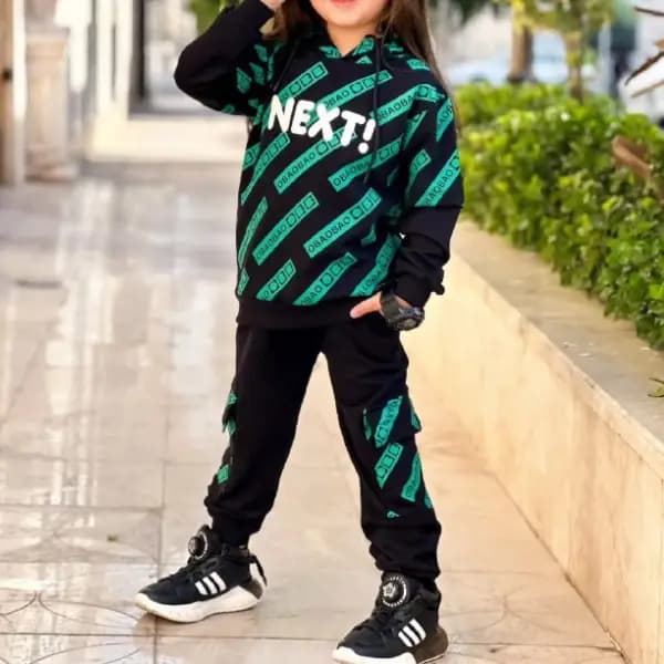 ست هودی و شلوار اسپرت بچگانه NEXT