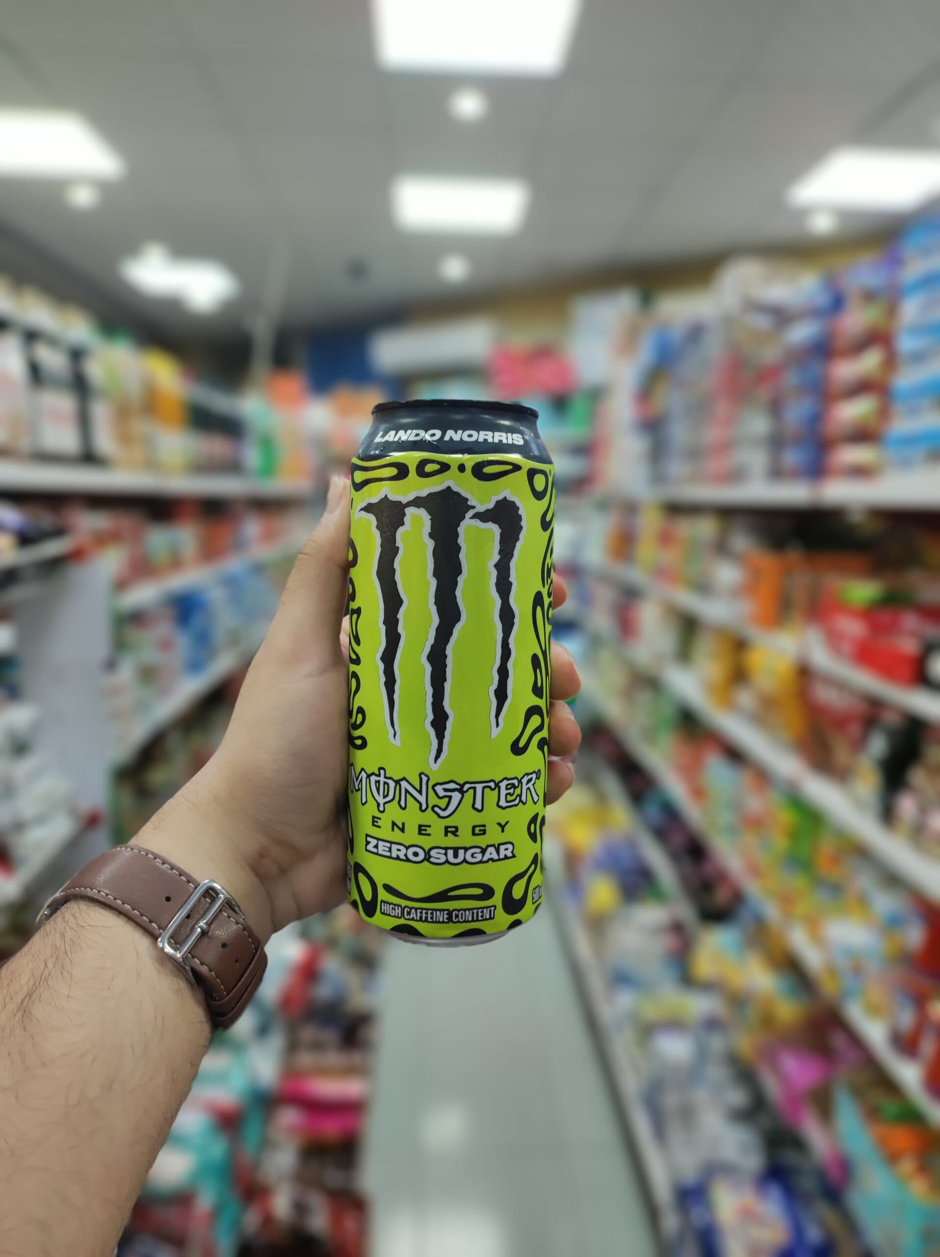 نوشیدنی انرژی زا مانستر مدل Lando Norris