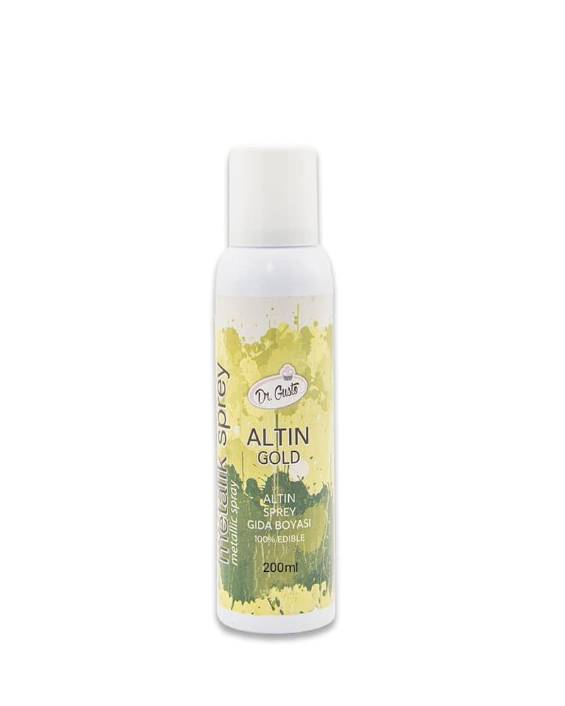 اسپری مخملی خوراکی طلایی دکتر گوستو 200ml