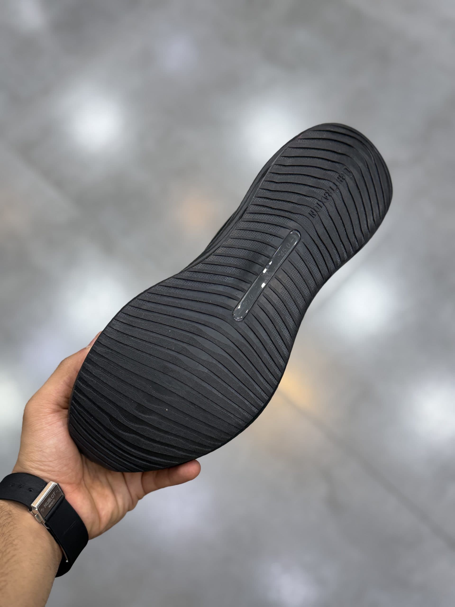 آدیداس هایپر بوست مشکی طوسی Adidas Hyper Boost Edge — تصویر ۵