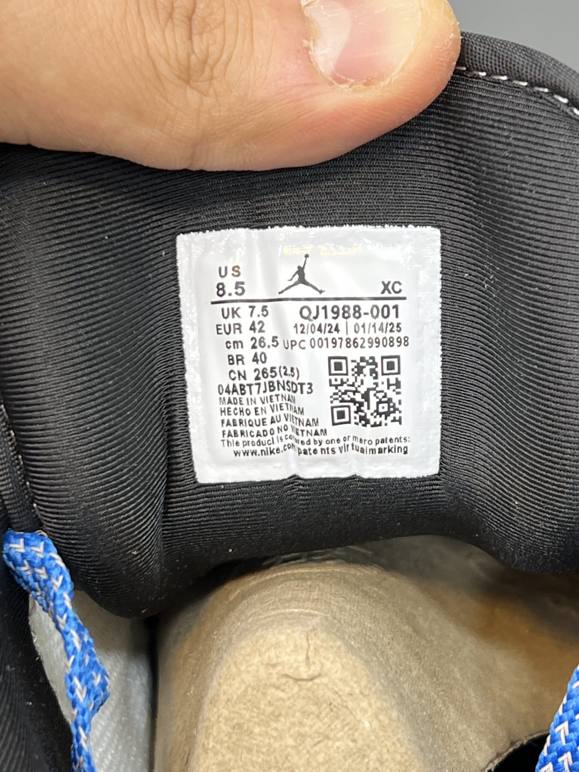 نایک ایر جردن 1 لو کاستوم لویی ویتون Nike Air Jordan 1 Low Custom LV Edition