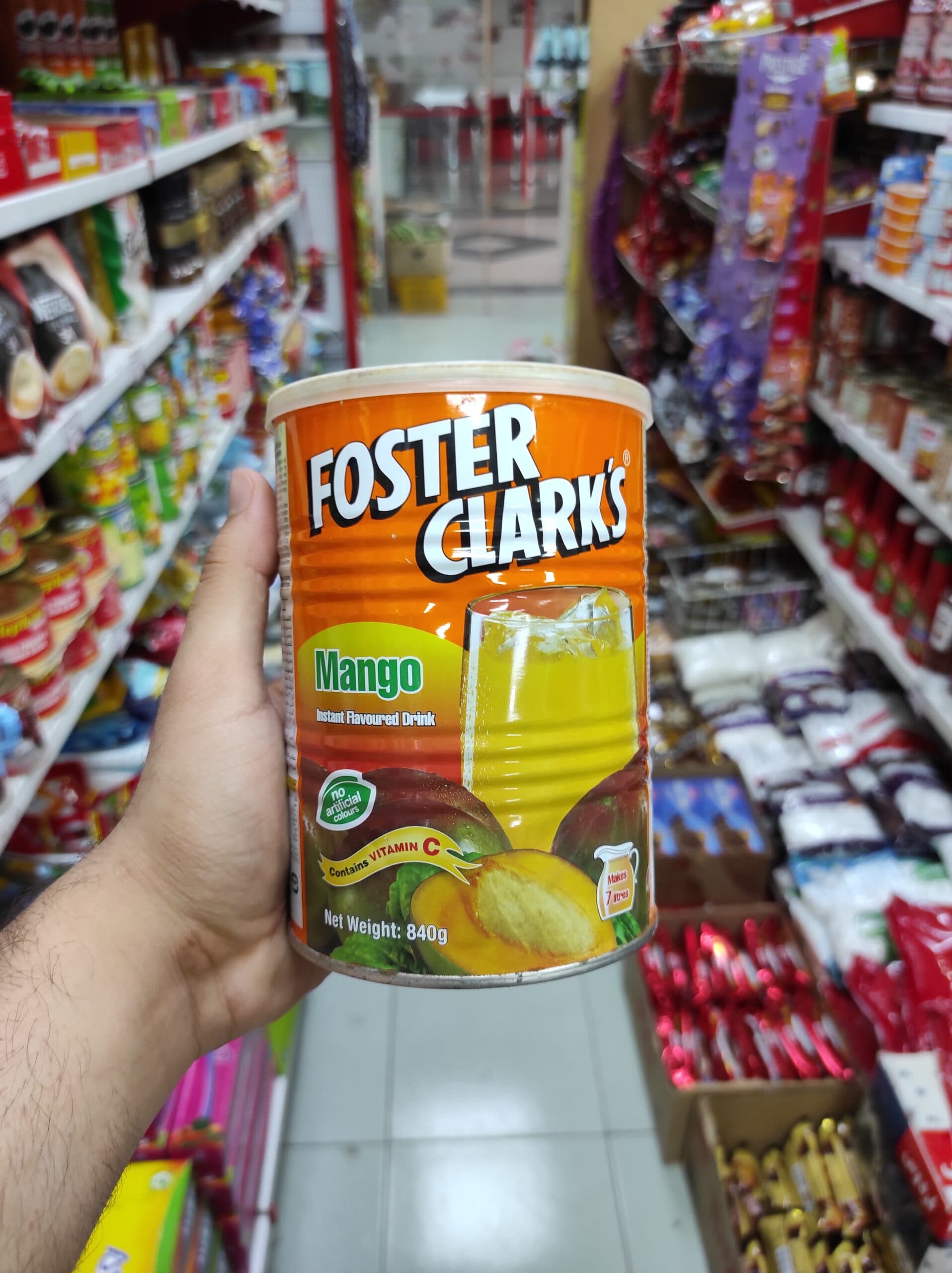 پودر شربت فوستر با طعم انبه