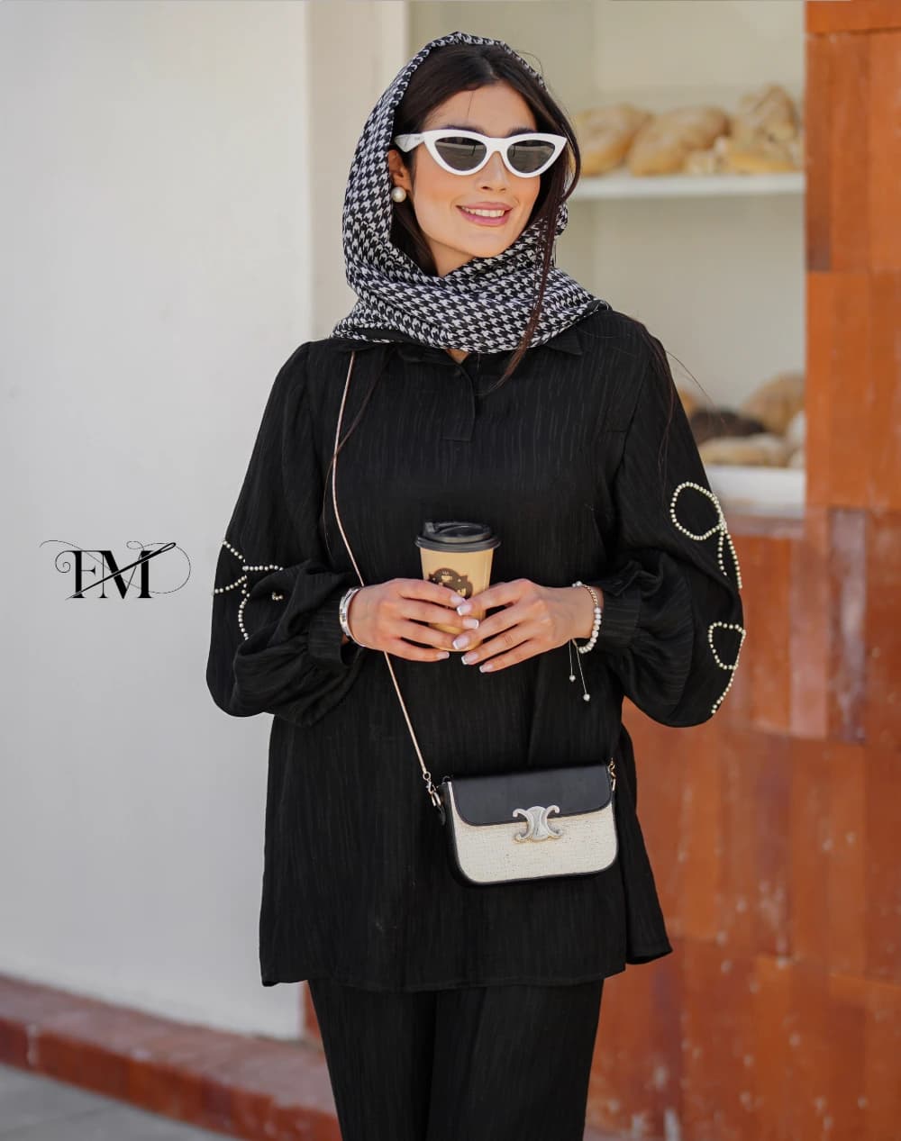 شومیز شلوار پاپیون — تصویر ۳