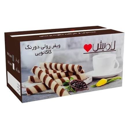 شوکر رول کاکائویی دو رنگ لاویش