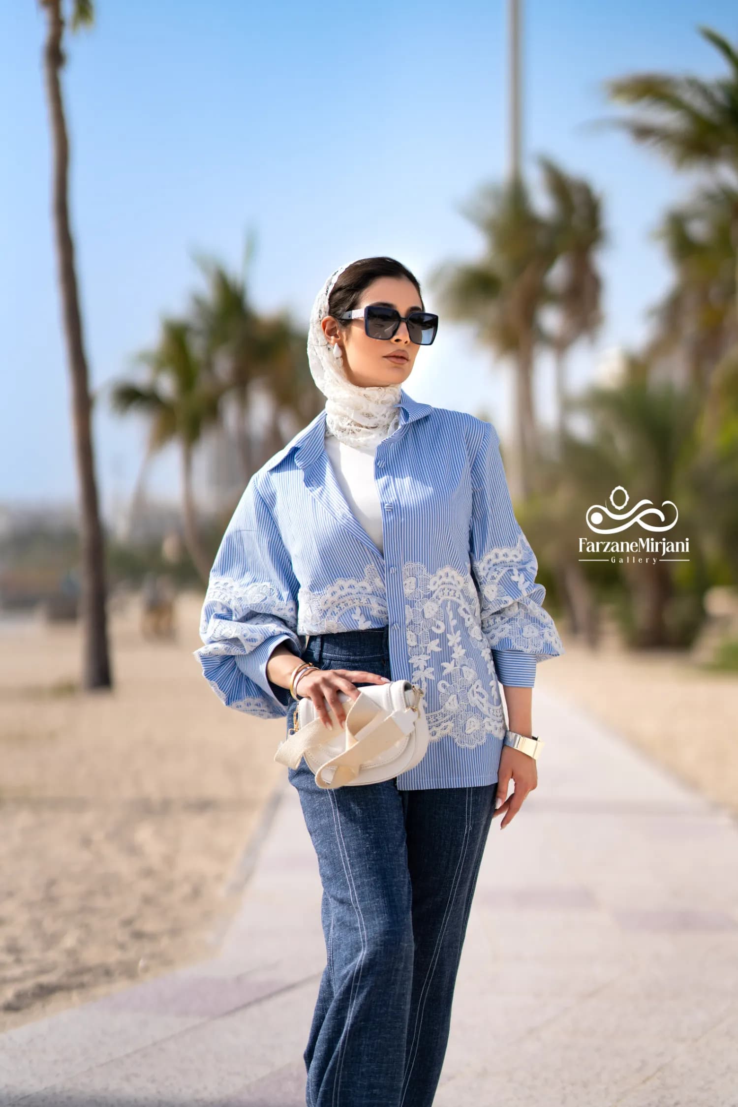 شومیز شلوار دانتل — تصویر ۵