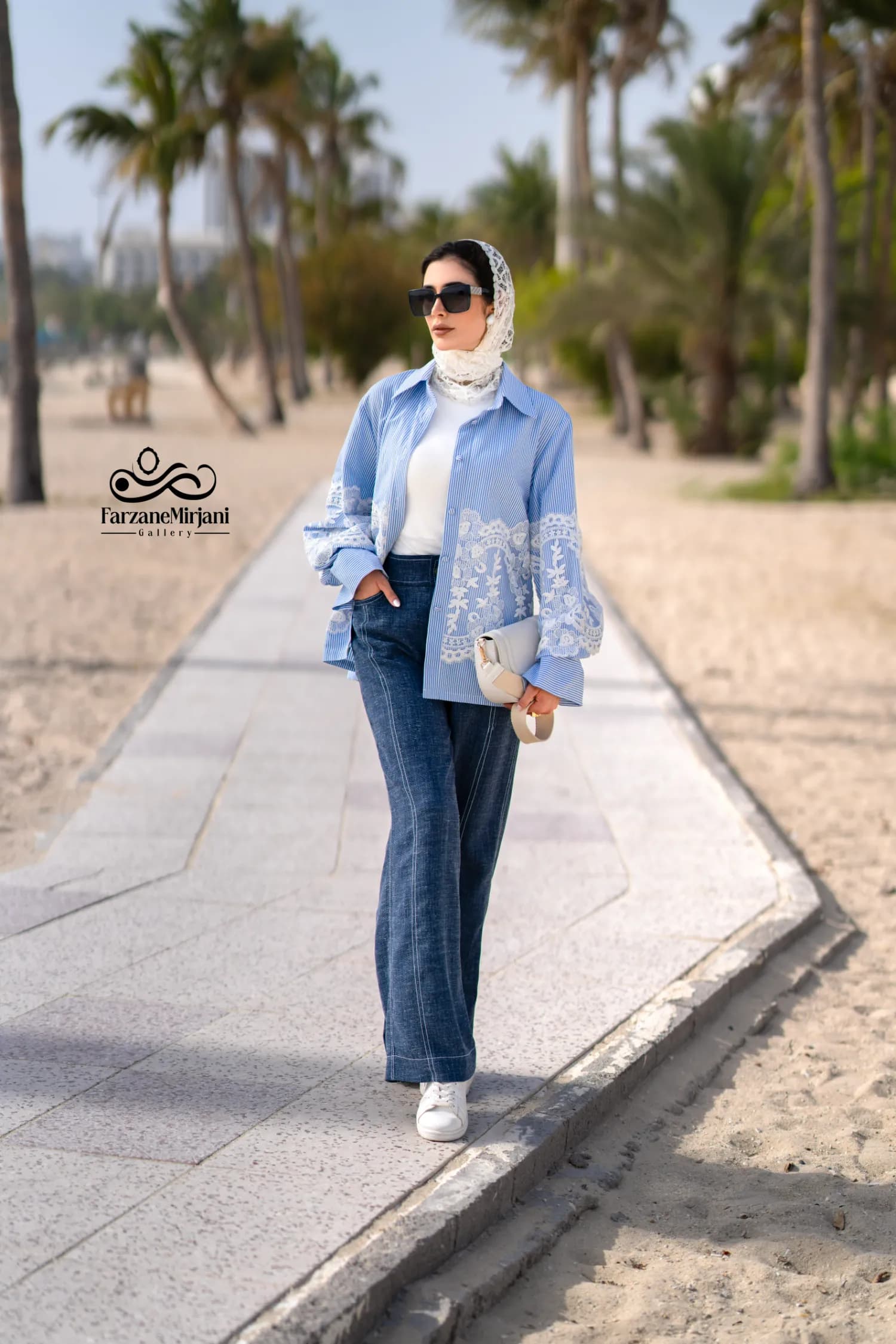 شومیز شلوار دانتل — تصویر ۶