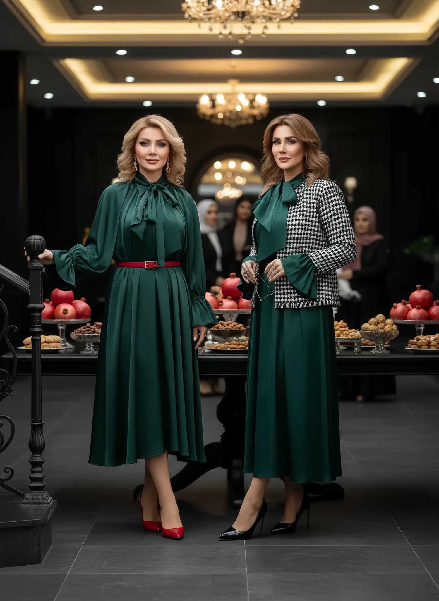 کت پیچازی و پیراهن مونالیزا