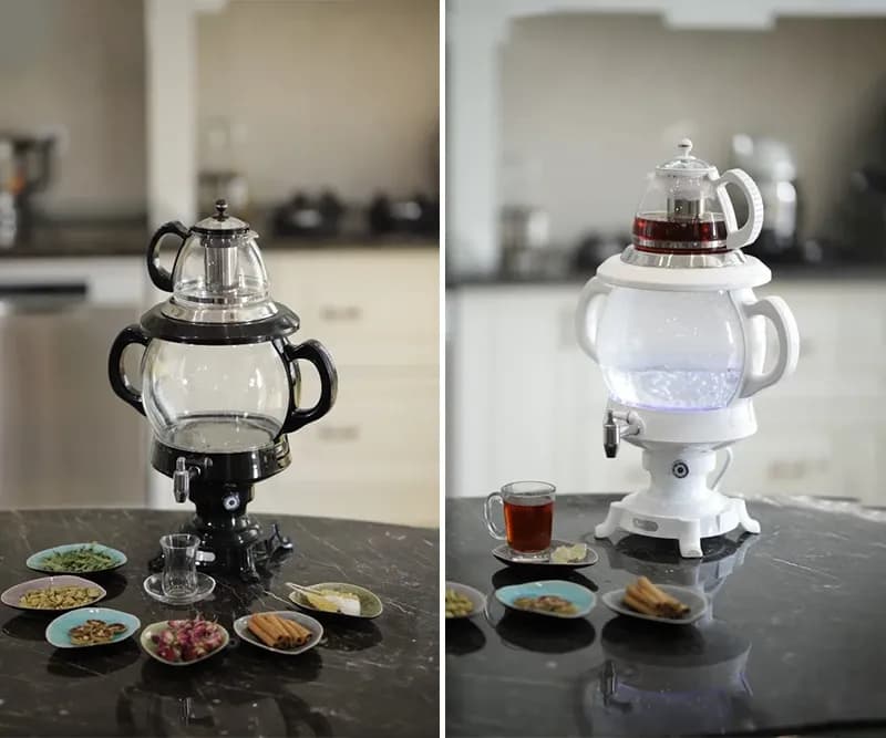 چای ساز سماوری باریتون کانادا مدل 45GW — تصویر ۲