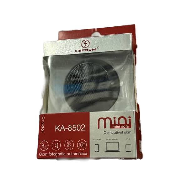 اسپیکر بلوتوثی مینی مدل KA-8502 با برند KAPAOM(رنگ مشکی) — تصویر ۲