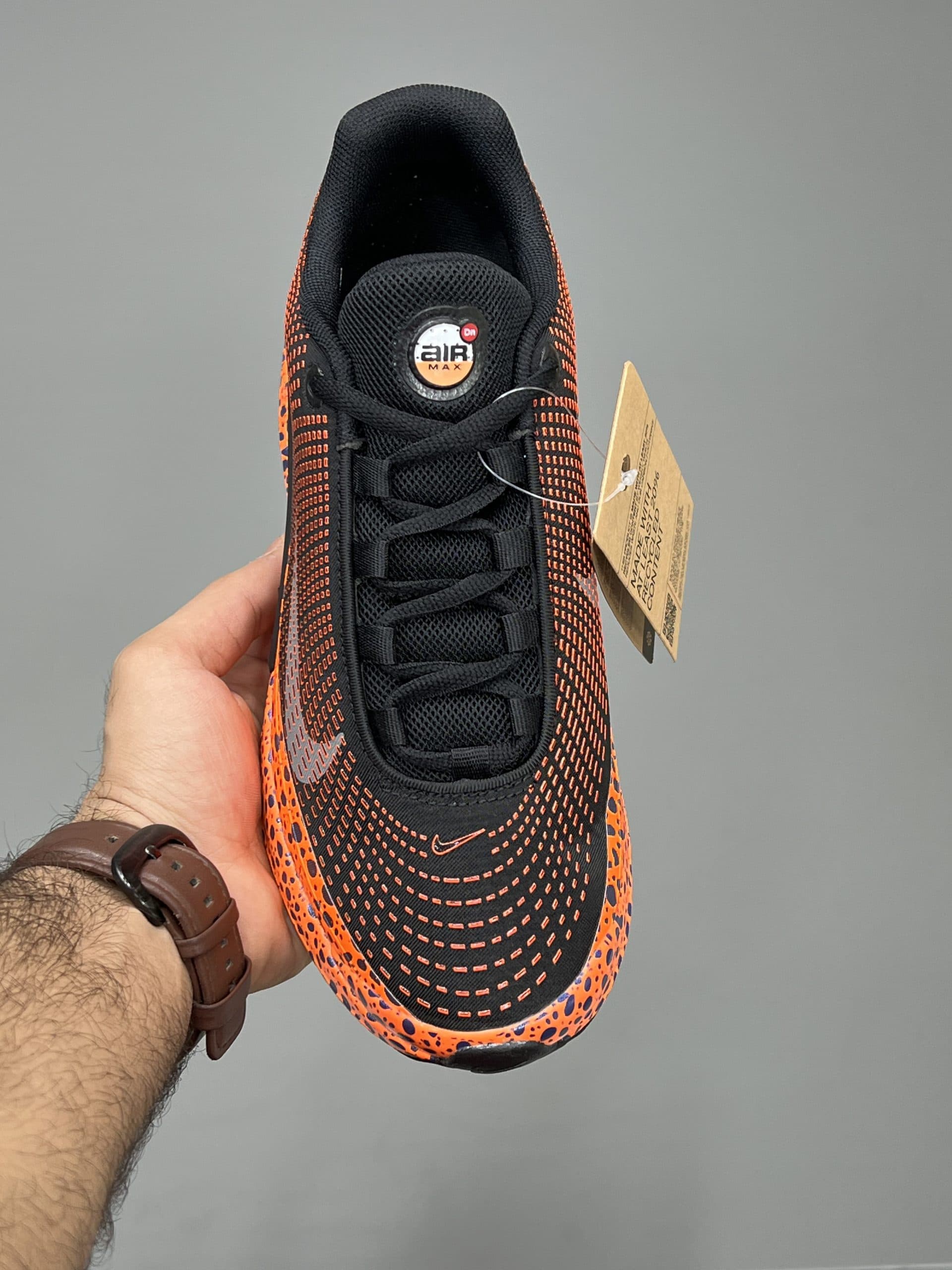 نایک ایرمکس دی ان مشکی نارنجی NIKE AIRMAX DN — تصویر ۳