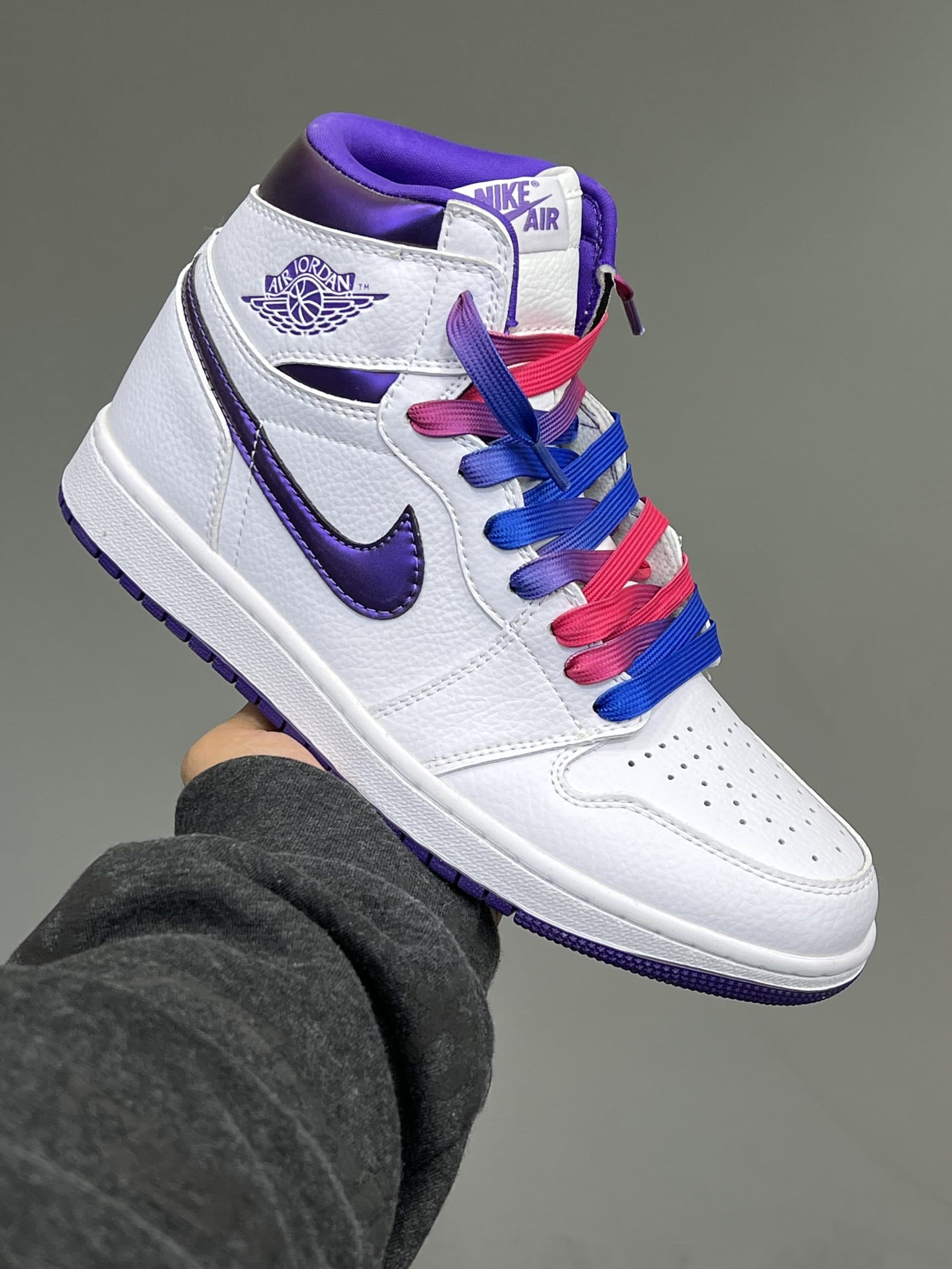 نایک ایر جردن 1 های اوجی کورت پرپل NIKE AIR JORDAN 1 HIGH OG COURT PURPLE