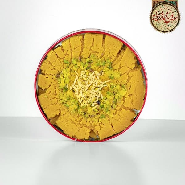 سوهان دو گل تخت مخلوط کره ای 500 گرم — تصویر ۲