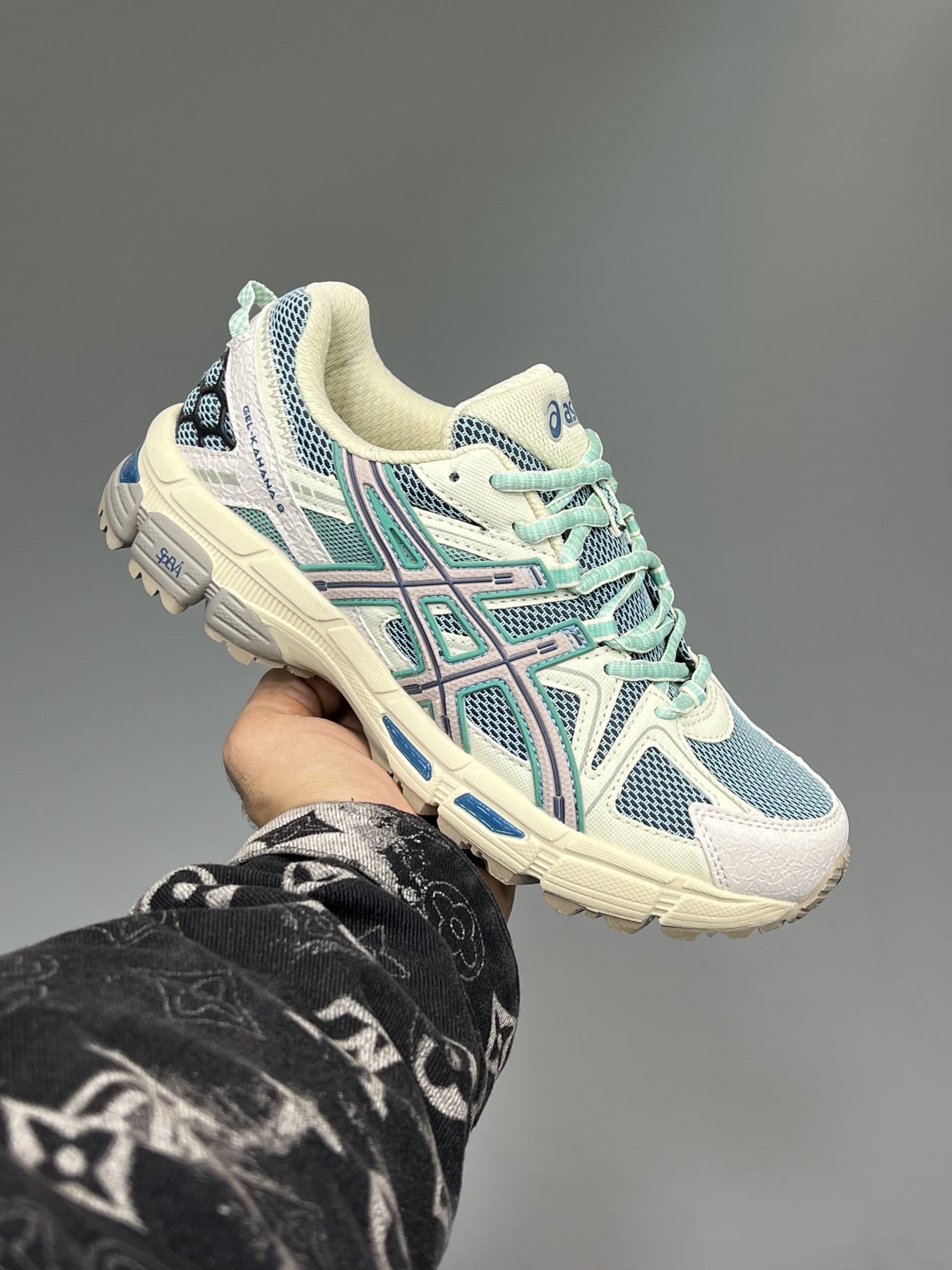 اسیکس ژل کاهانا 8 کرم سبز ASICS GEL-KAHANA 8