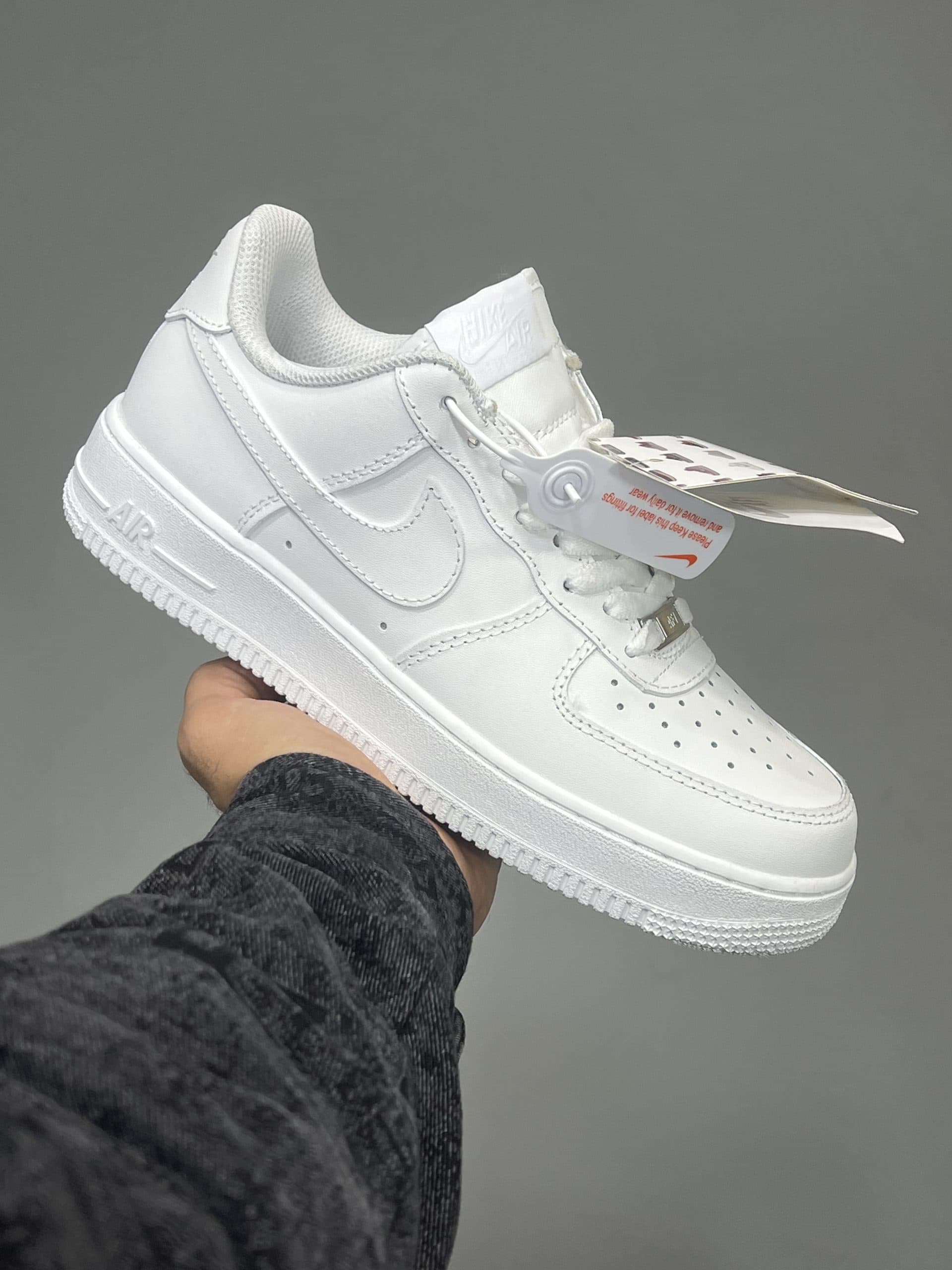 نایک ایرفورس وان سفید NIKE AIRFORCE 1 WHITE — تصویر ۲