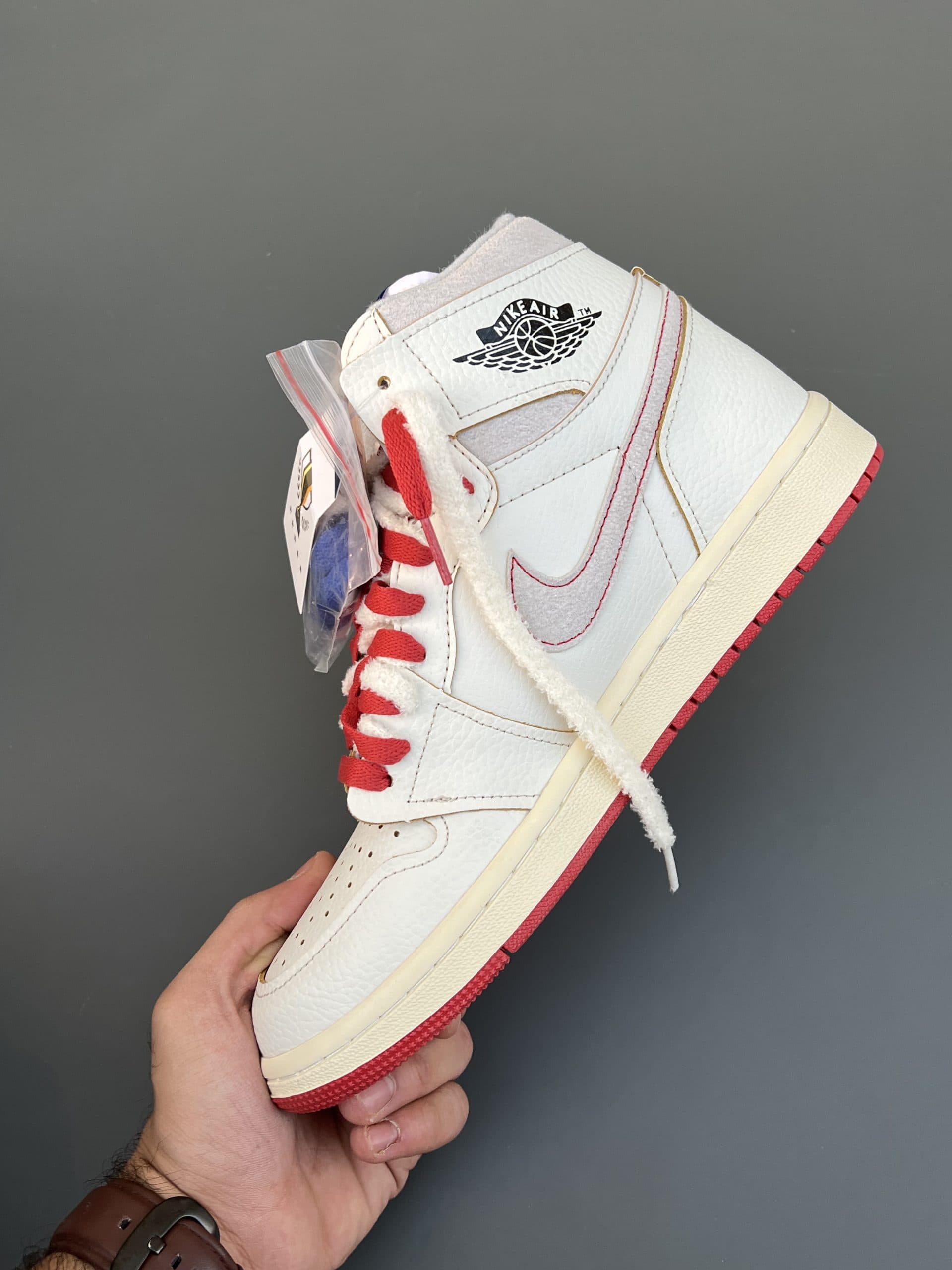 نایک ایر جردن ۱ های ریر ایر NIKE AIR JORDAN 1 HIGH RARE AIR — تصویر ۴