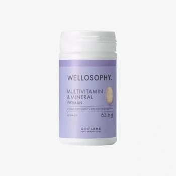 قرص مولتی ویتامین ولوسوفی wellosophy Multivitamins and Mineral Woman