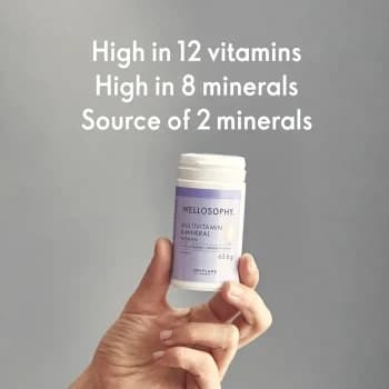 قرص مولتی ویتامین ولوسوفی wellosophy Multivitamins and Mineral Woman — تصویر ۲