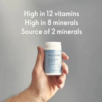 قرص مولتی ویتامین ولوسوفی wellosophy Multivitamins and Mineral Woman — تصویر ۴