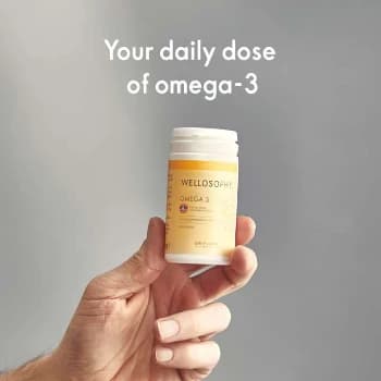 کپسول امگا 3 ولوسوفی wellosophy Omega 3 — تصویر ۳