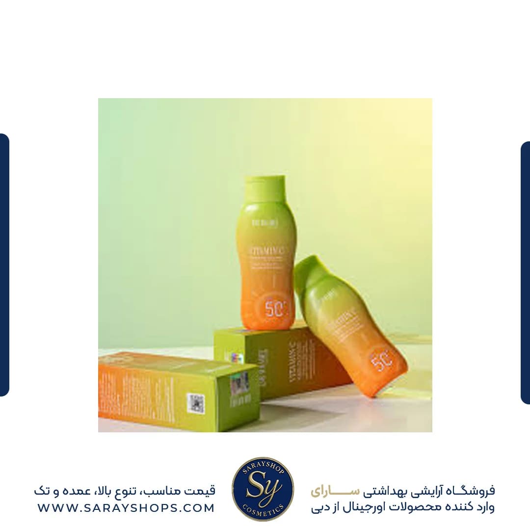 کرم ضدآفتاب ویتامین سی دکتر راشل SPF50 | خرید مستقیم از دبی — تصویر ۳