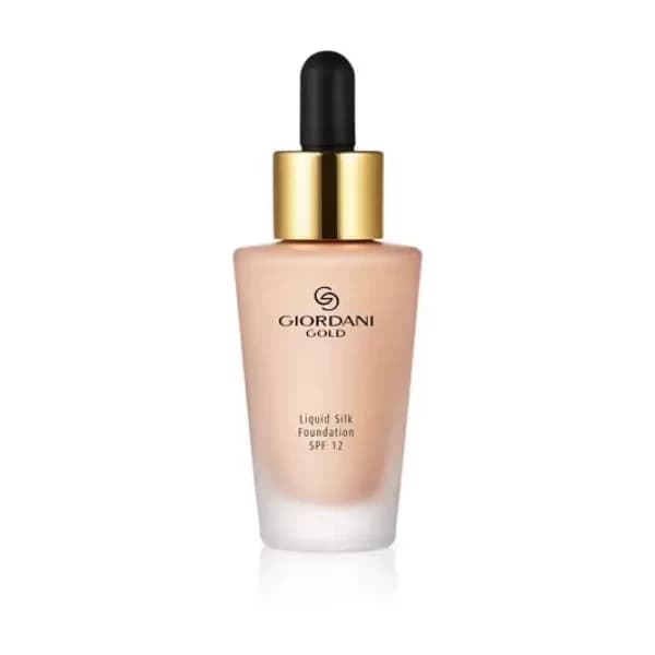 کرم پودر مایع قطره چکانی سیلک جوردانی گلد Liquid Silk Giordani Gold