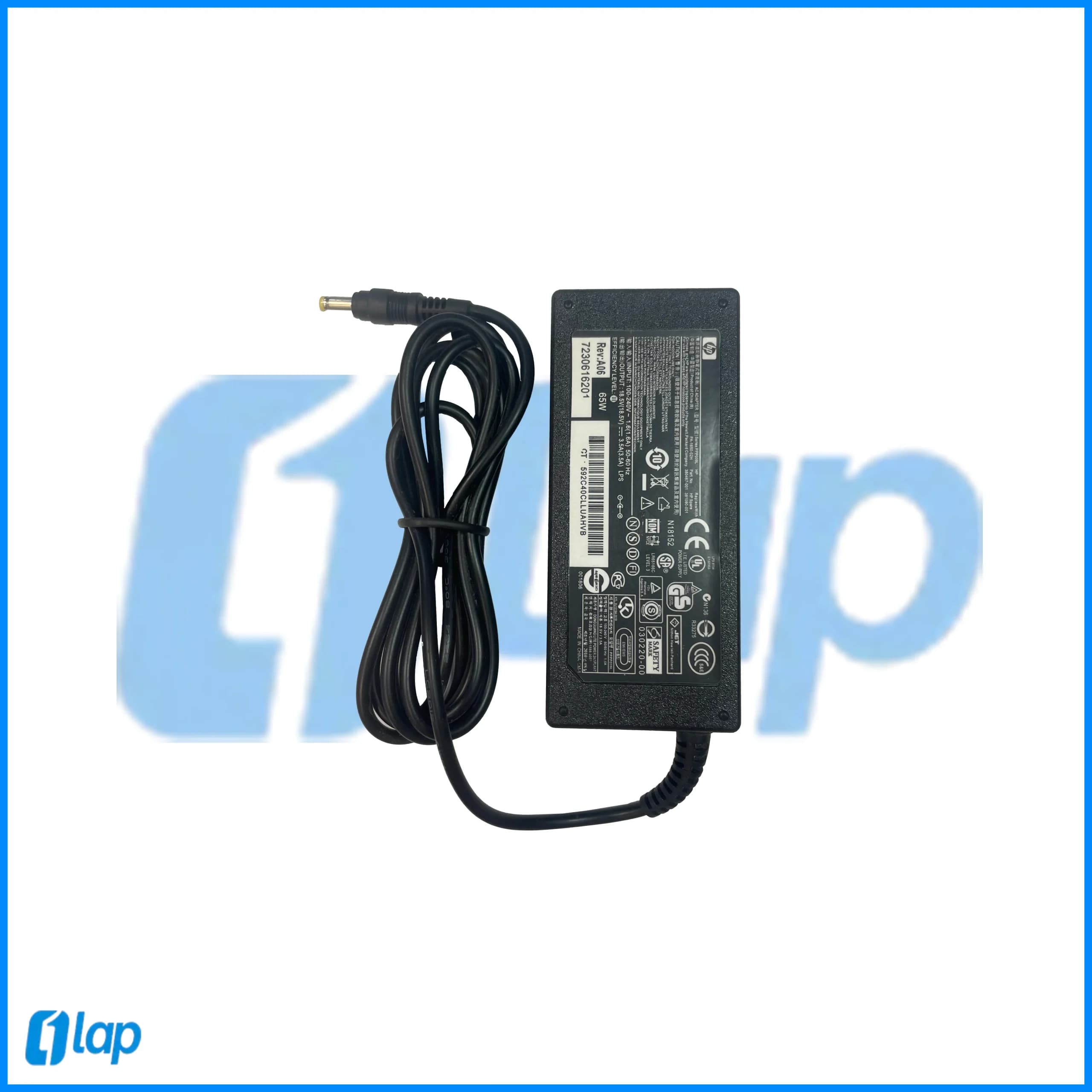 آداپتور لپتاپ اچ پی سوکت گرد HP 19.5v-3.33A