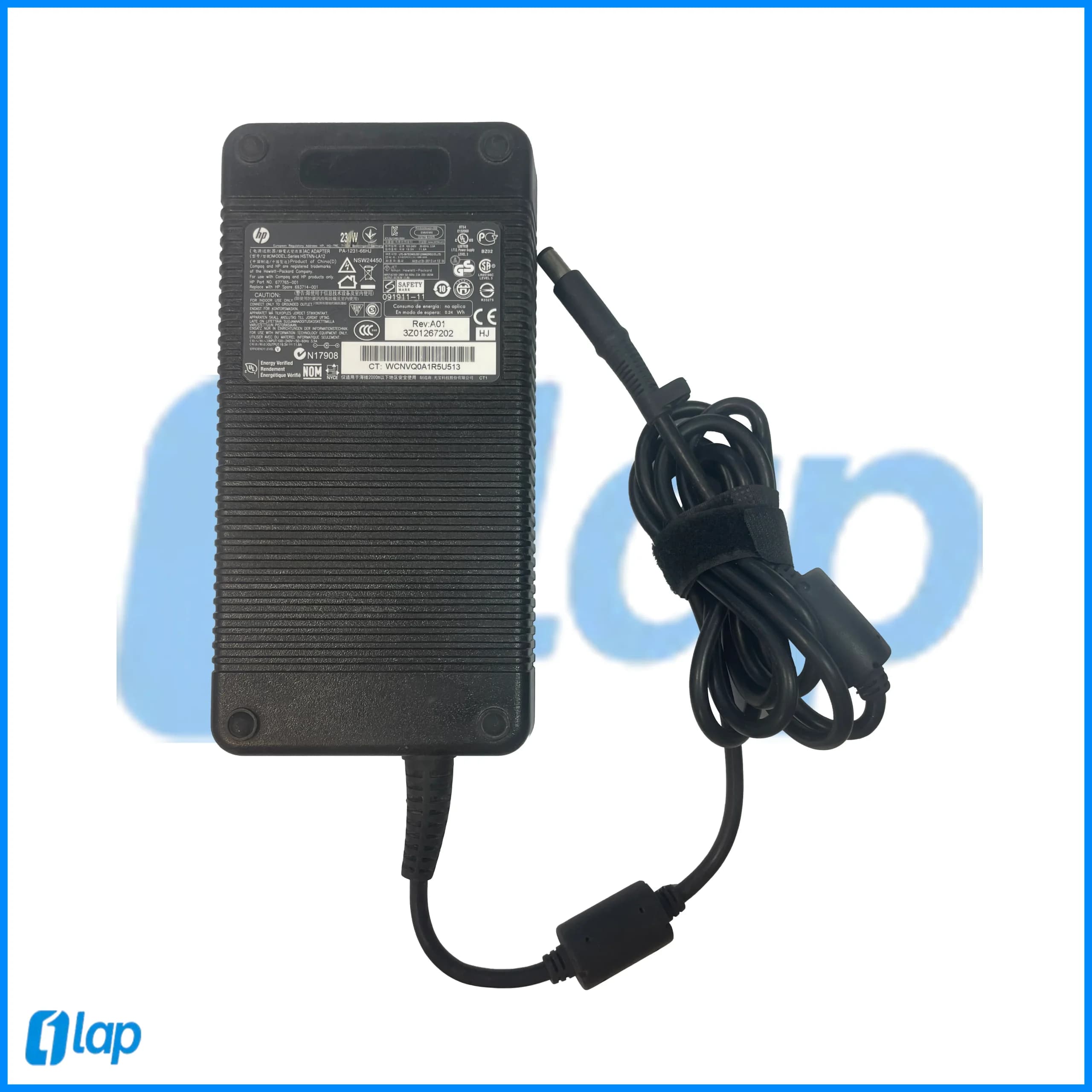 آداپتور لپتاپ اچ پی سردلی HP 19.5v-11.8A اورجینال
