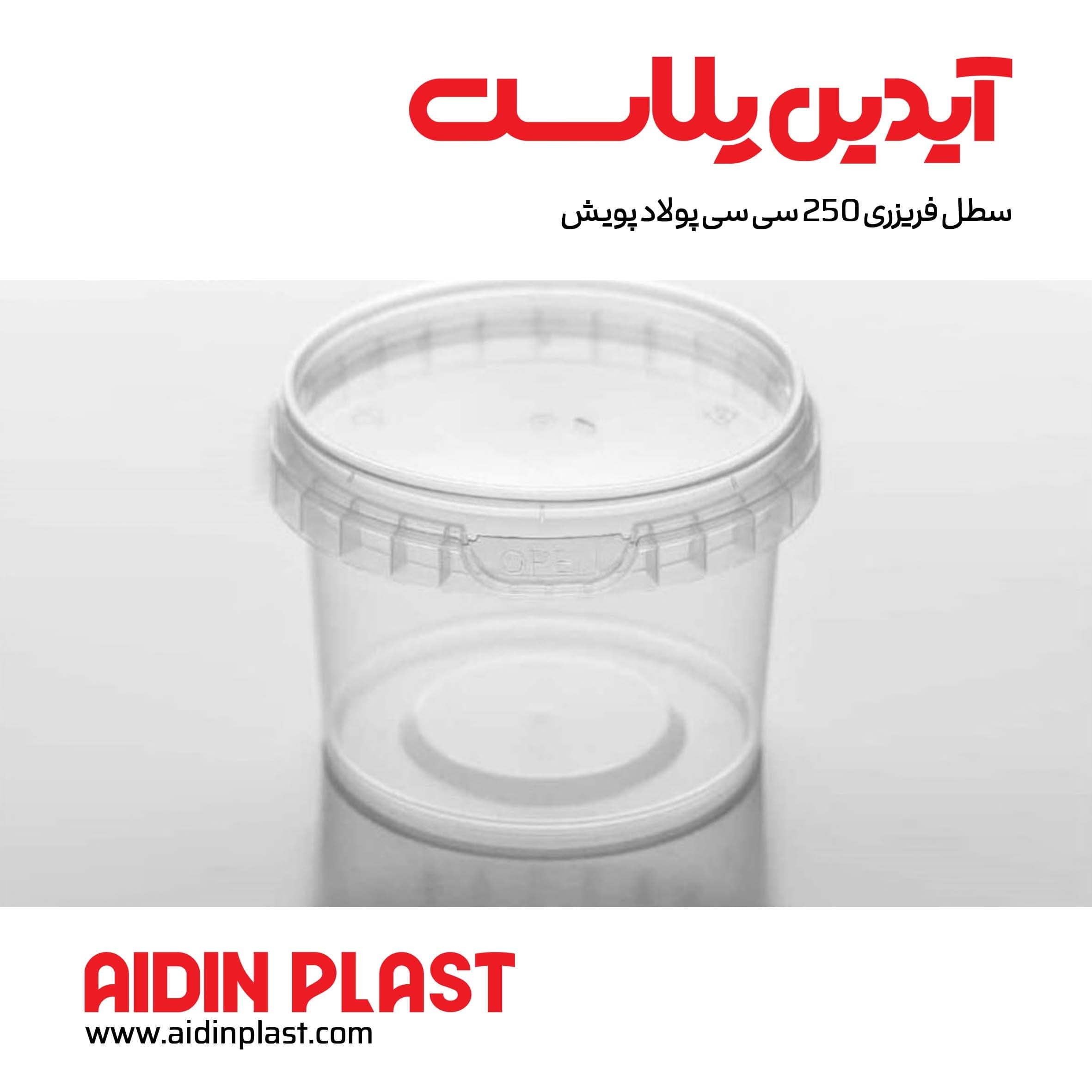 سطل فریزری 250 سی سی پولاد پویش — تصویر ۲