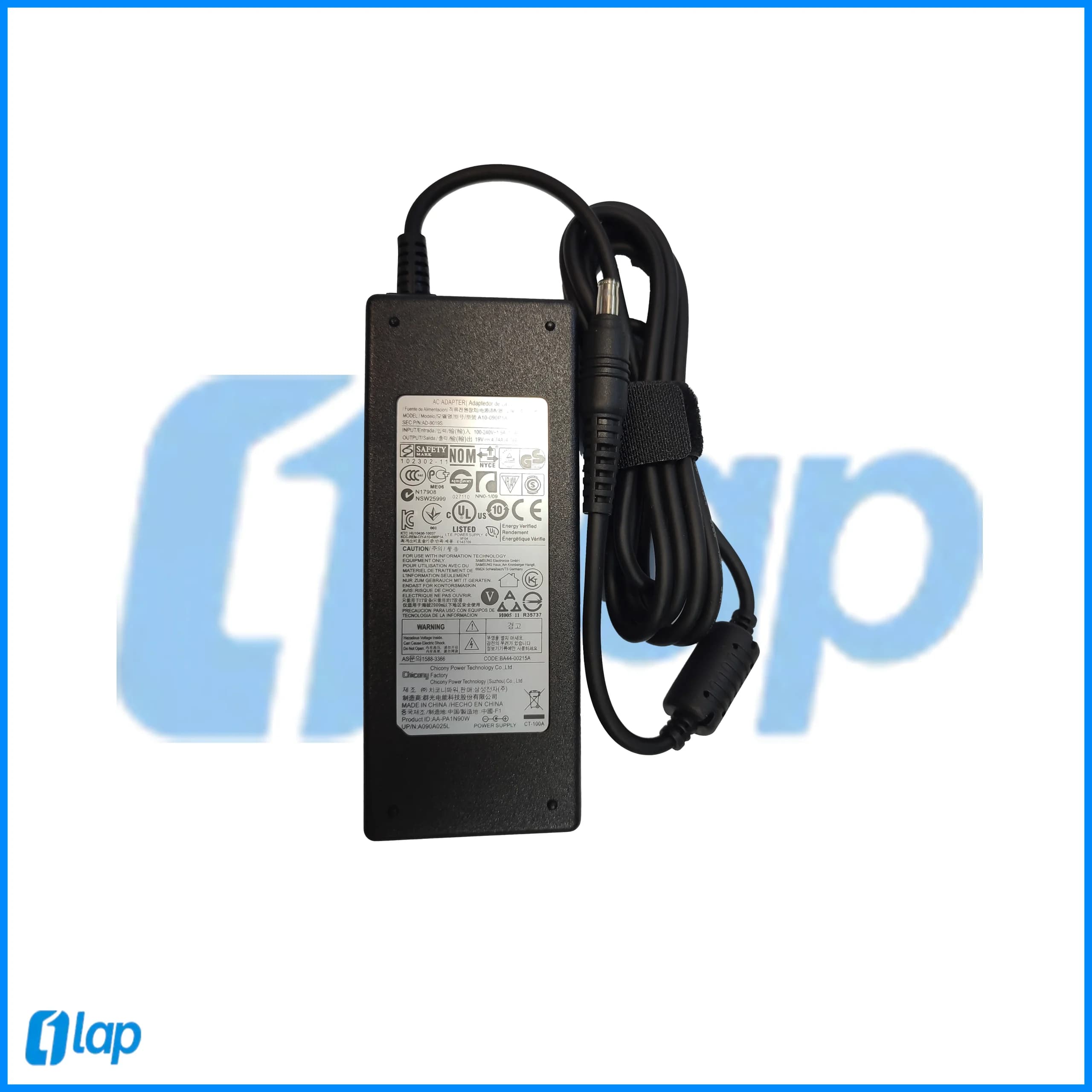 آداپتور شارژر لپتاپ سامسونگ samsung 19v- 4.74 A
