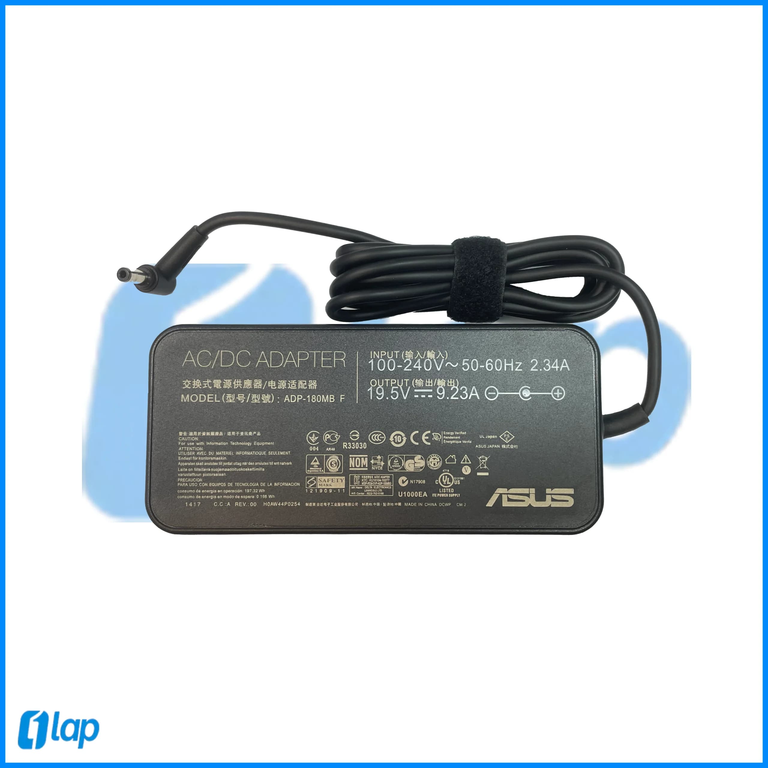 آداپتور و شارژر اورجینال لپتاپ ایسوس asus 19.5v- 9.23 A سرفیش 2.5*5.5 — تصویر ۲