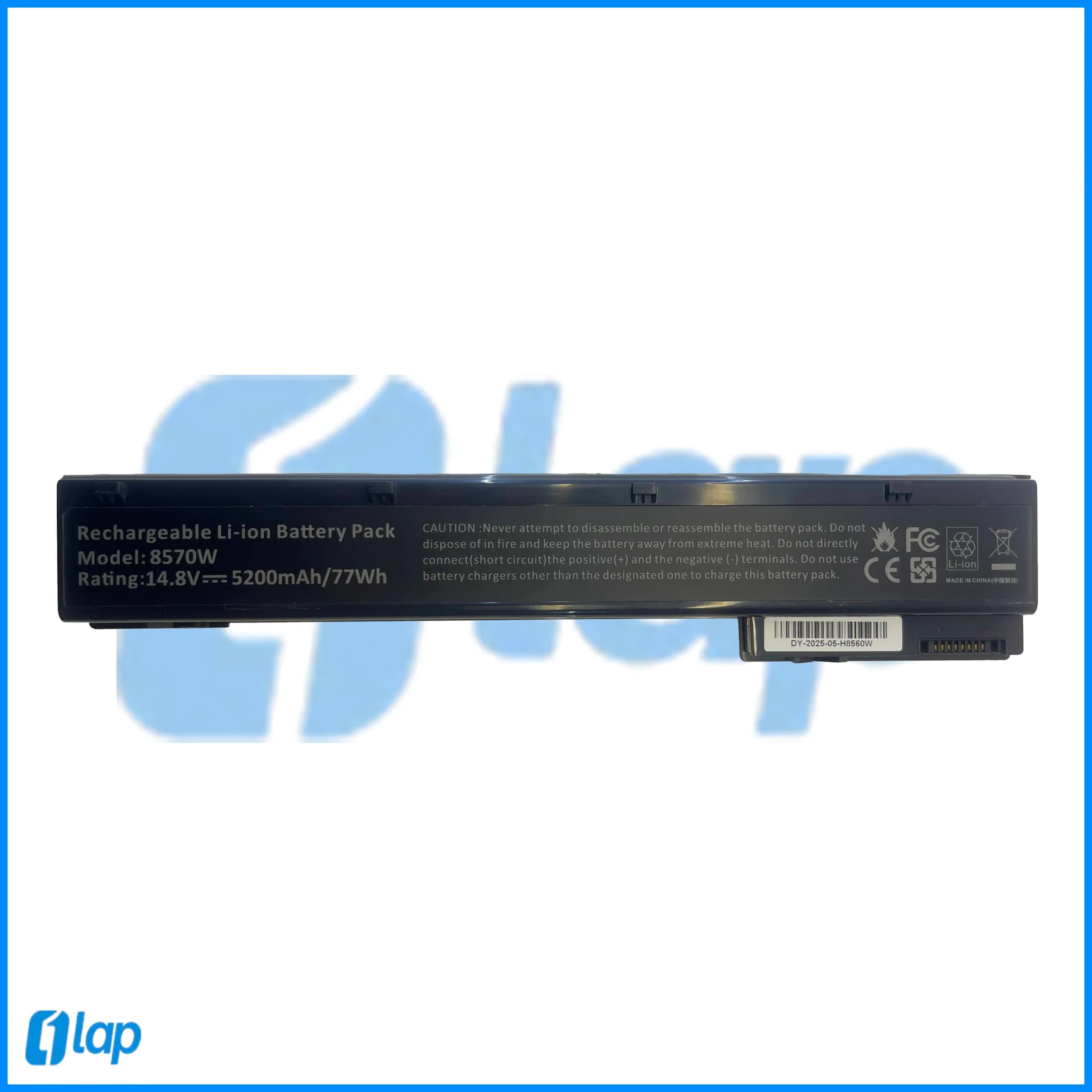 باتری لپ تاپ اچ پی HP 8560W 8570W 8770W VH08