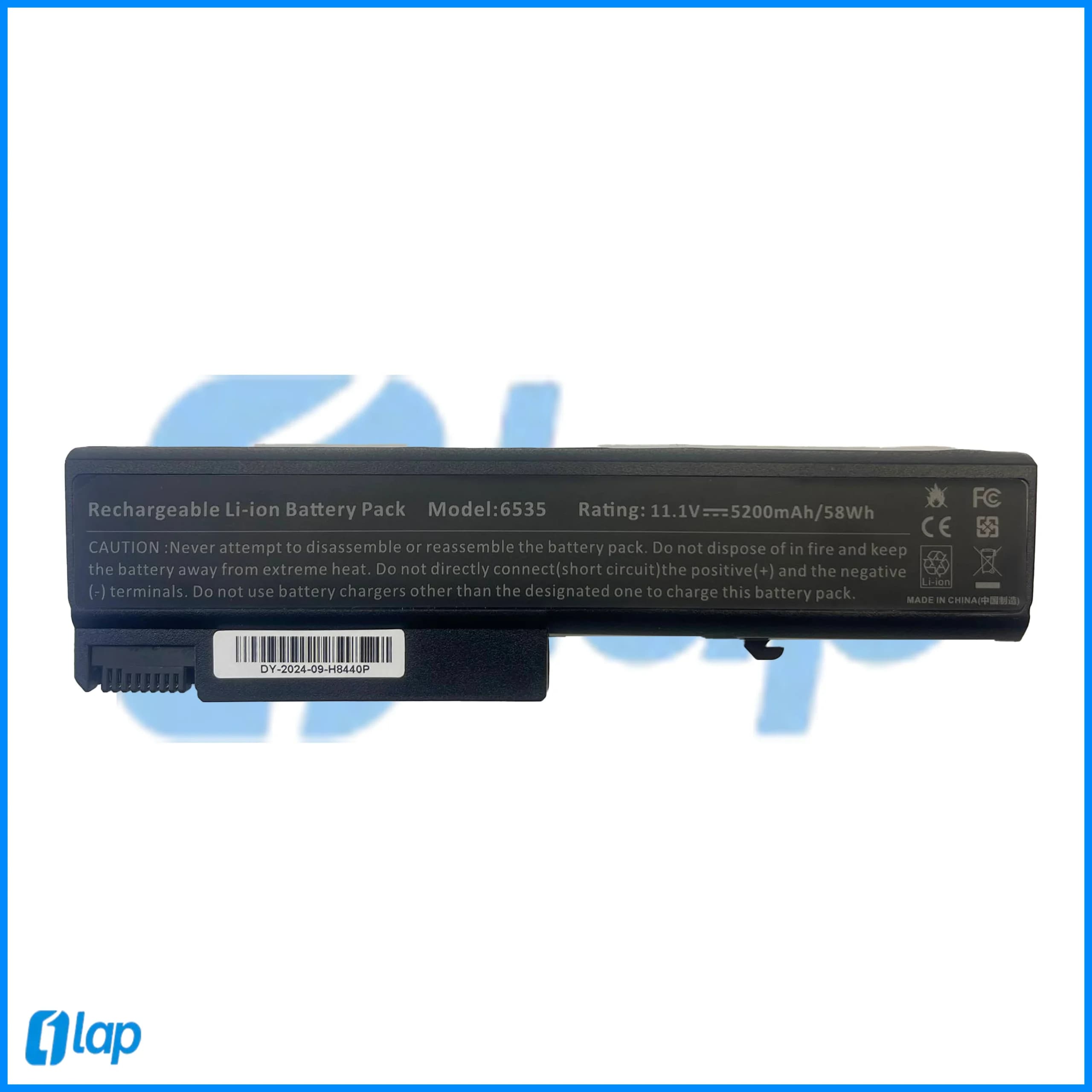 باتری لپ تاپ اچ پی Hp EliteBook 8440P 8440W 6535 TD06