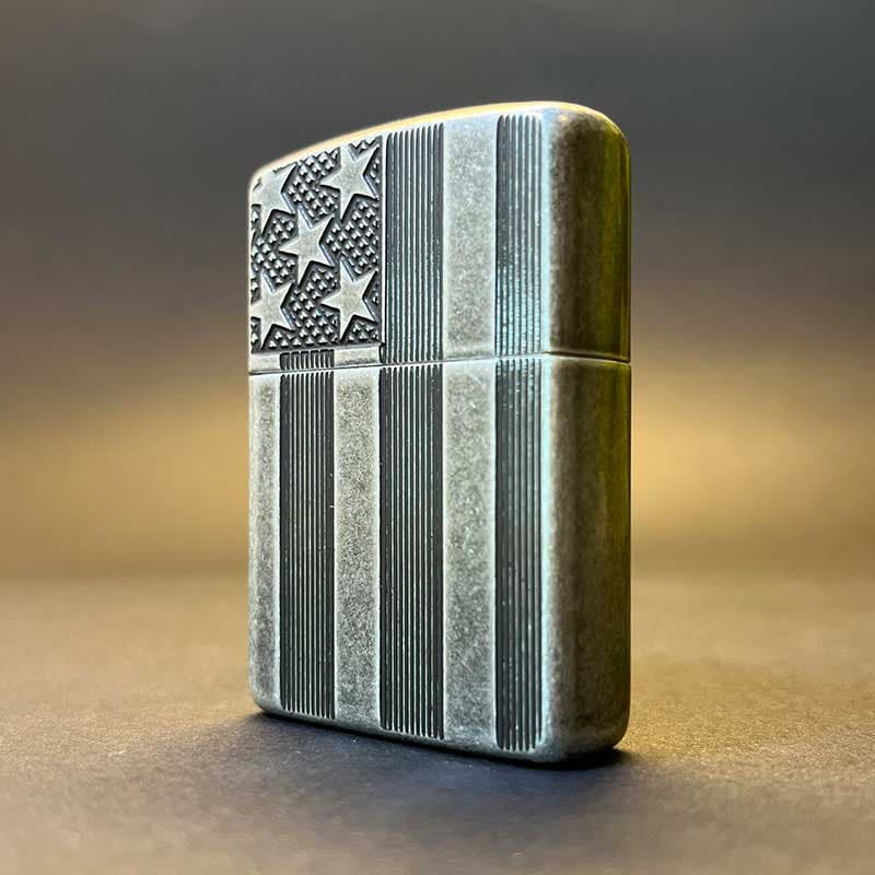 فندک زیپو اصل پرچم آمریکا US FLAG کد 28974 ZIPPO AR ARMOR