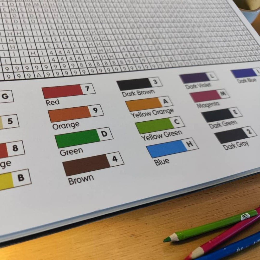 کتاب نقاشی پیکسلی بزرگسالان الکا مدل Pixel Surprise — تصویر ۳