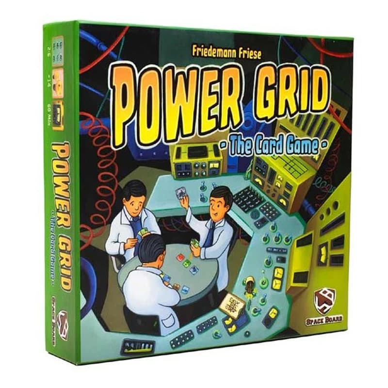 بازی پاور گرید یا شبکه قدرت نسخه کارتی Power Grid: Card Game