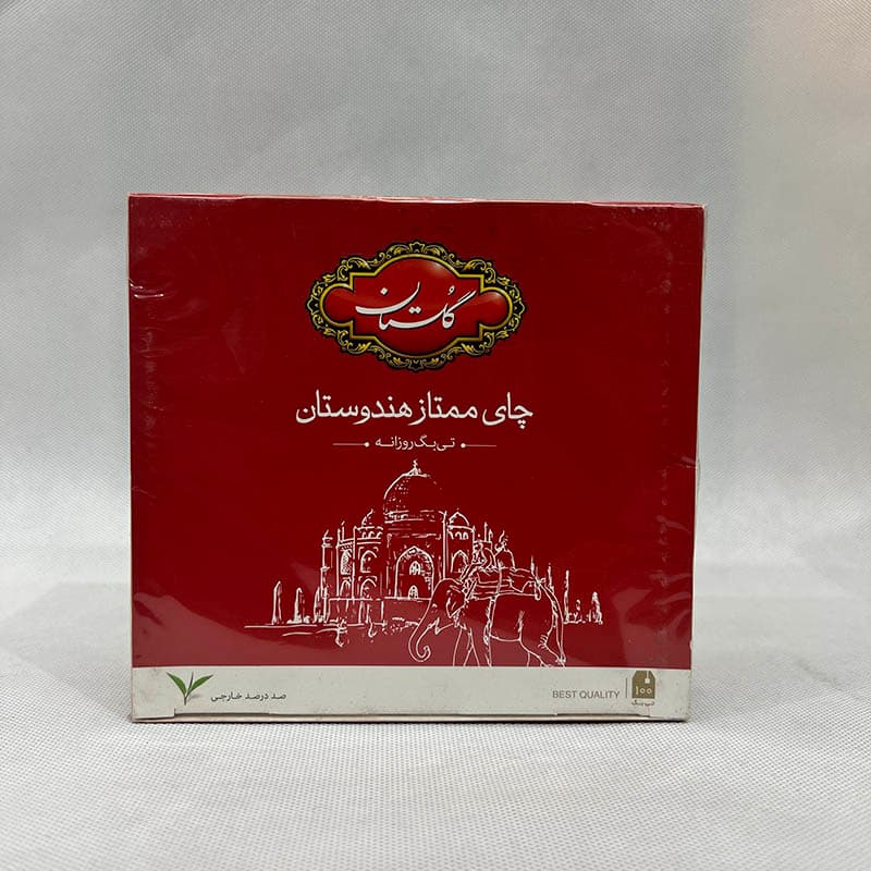 چای کیسه ایی 100عددی گلستان