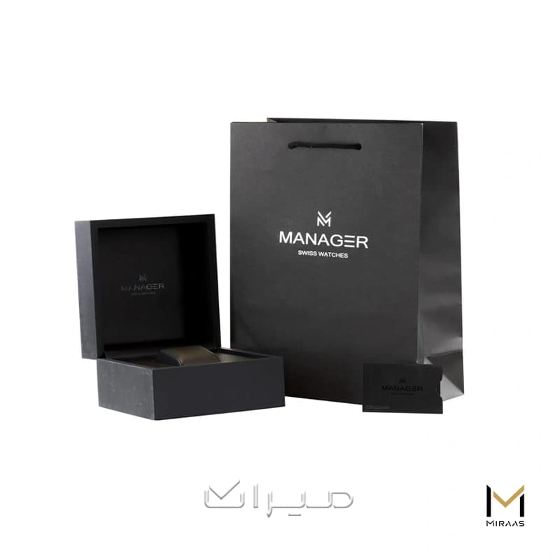 ساعت مردانه منیجر MAN-PS-12-RTTM — تصویر ۲