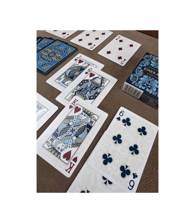 کارت بازی امرالد آبی Playing Card Emerald — تصویر ۶