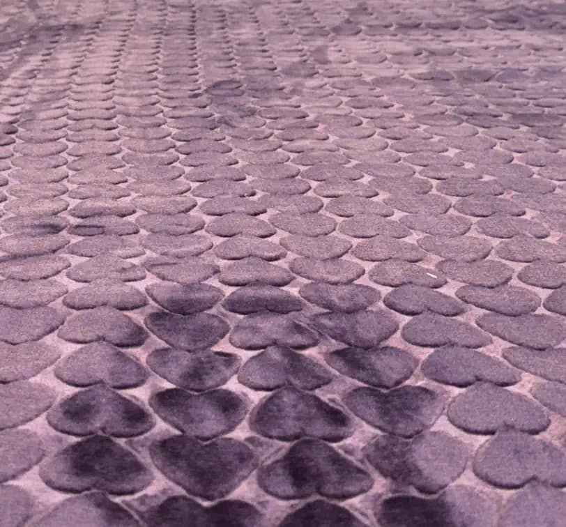 پتوی آتیس دونفره تک رنگ از شادیلون (طرح1) — تصویر ۲
