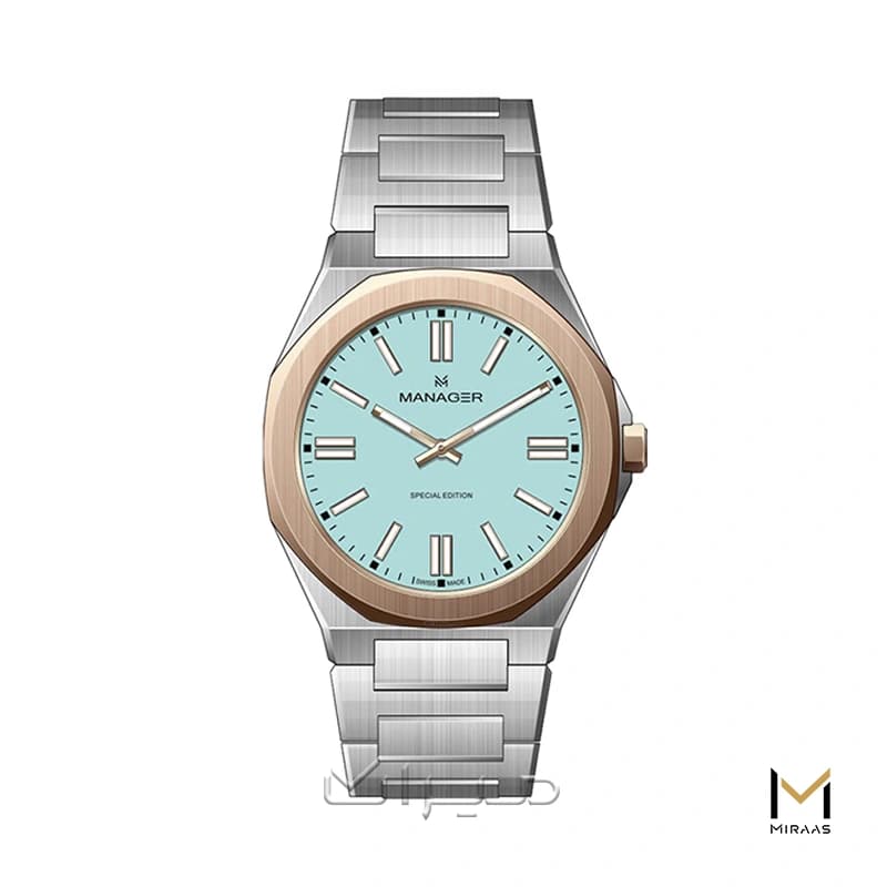 ساعت مردانه منیجر MAN-RF-28-BMB
